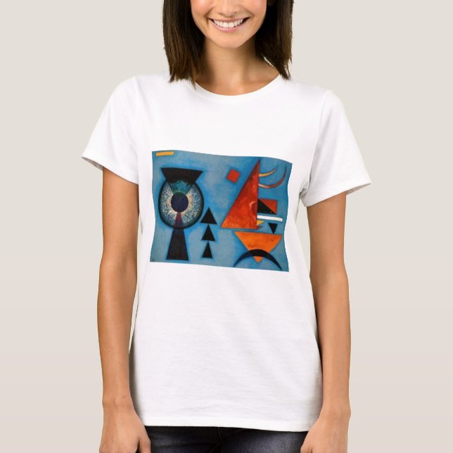 Camiseta Resumen duro suave de Kandinsky (Anverso)