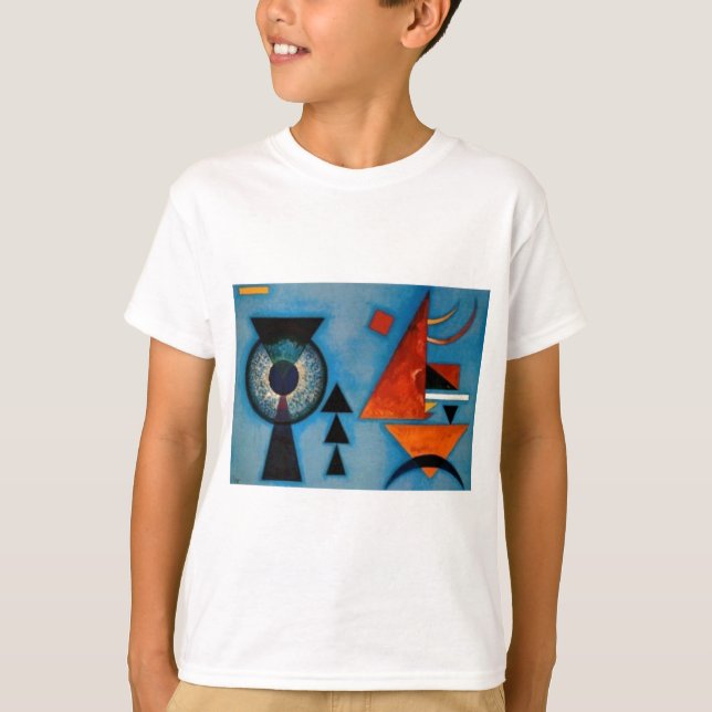 Camiseta Resumen duro suave de Kandinsky (Anverso)