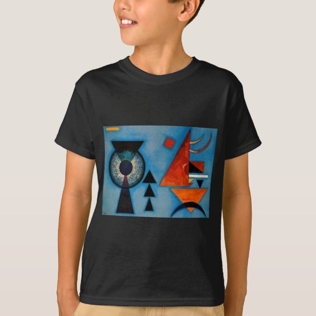 Camiseta Resumen duro suave de Kandinsky (Anverso)