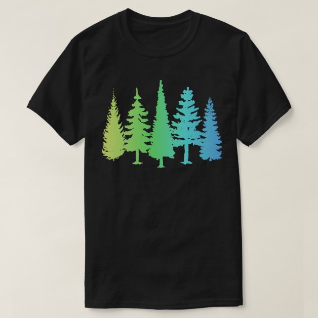 Camiseta Resumen Emoción de la naturaleza (Diseño del anverso)