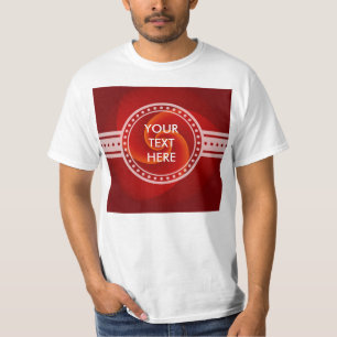 Camiseta Resumen Espirales de fondo suave III + tu texto