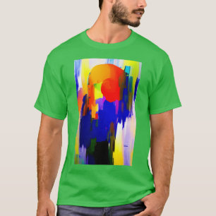 Camiseta Resumen Expresionismo Fondo de escritorio 6