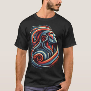 Camiseta Resumen Guerrero Tribal - negritas aguas rojas y a