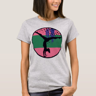 Camiseta Resumen Gymnast Pink Circle