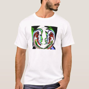 Camiseta Resumen Impresión de arte Face Hakuna Matata