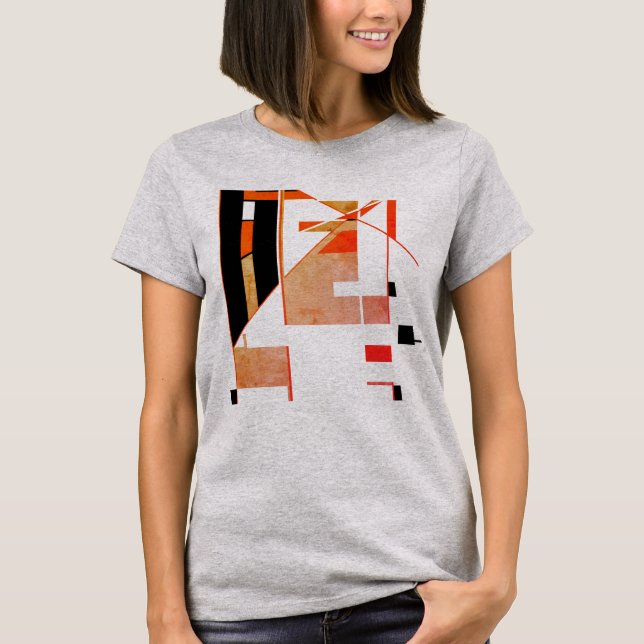 Camiseta Resumen inspirado en el arte del suroeste del nara (Anverso)