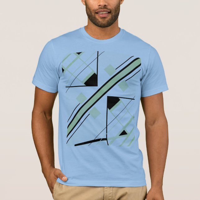 Camiseta Resumen inspirado en la banda diagonal de oliva ne (Anverso)