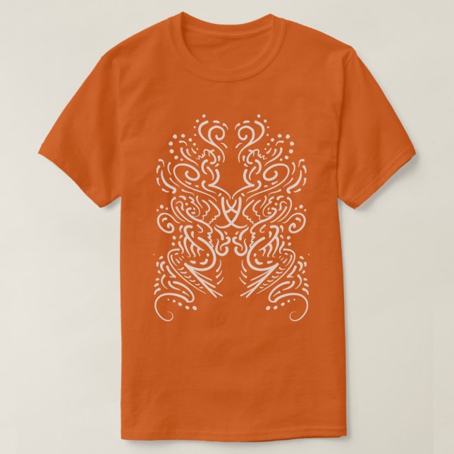 Camiseta Resumen Mandala Yoga (Diseño del anverso)