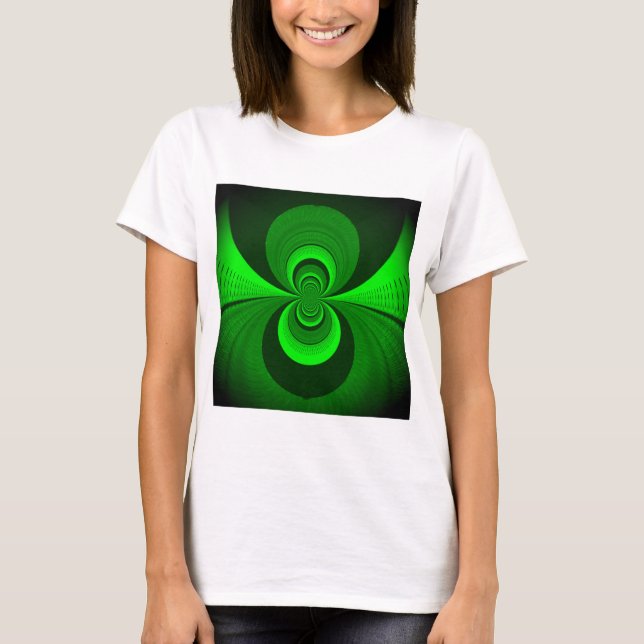 Camiseta Resumen Modelo luminoso Groovy Kaleidoscope (Anverso)