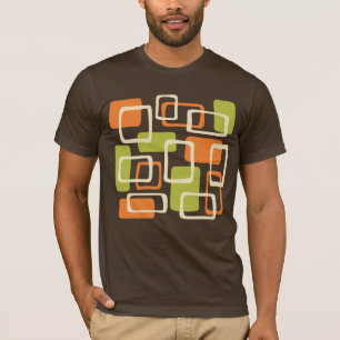 Camiseta Resumen moderno de mediados de siglo