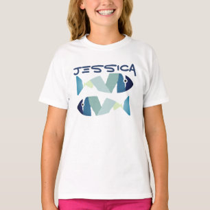 Camiseta Resumen Pescado Azul Natación