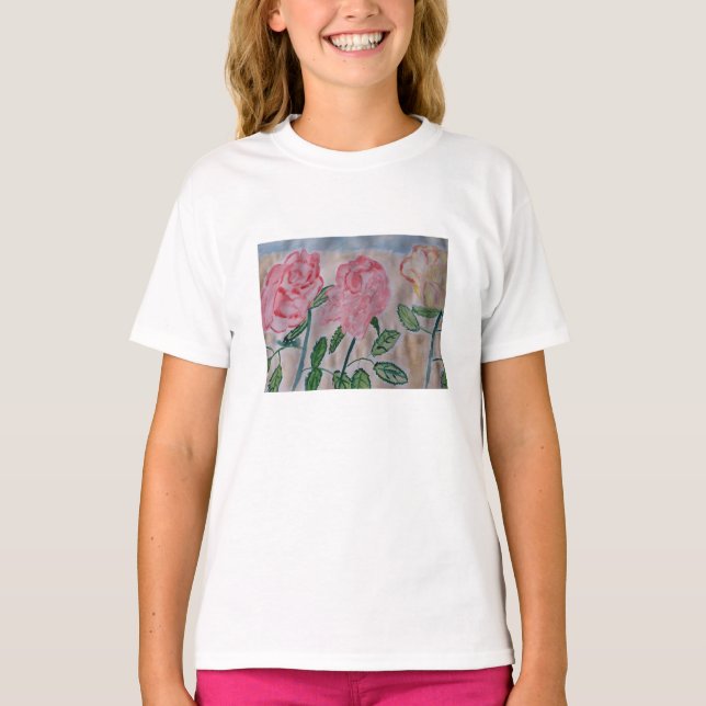 Camiseta Resumen Rosas de verano (Anverso)