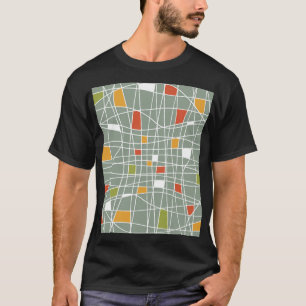 Camiseta Resumen Seamless: Diseño de Patrones Modernos.