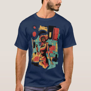 Camiseta Resumen Soul Music & Arts Genres Jazz Notes Singi