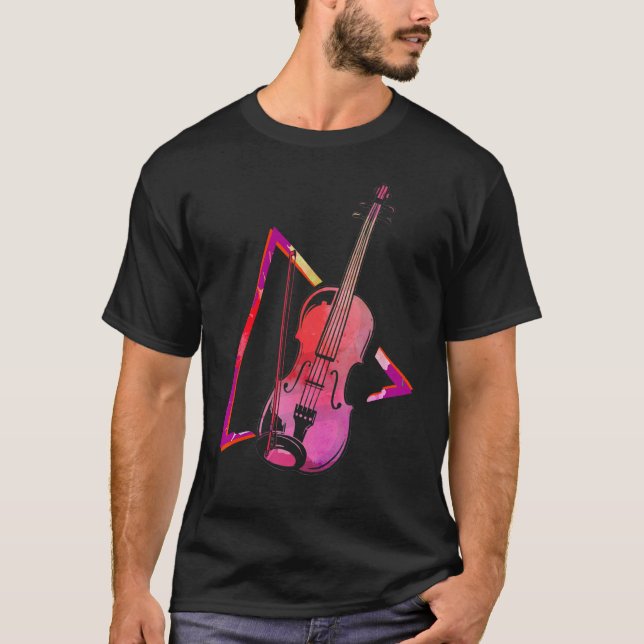 Camiseta Resumen Violín Fiddle Orchestra Violinista (Anverso)