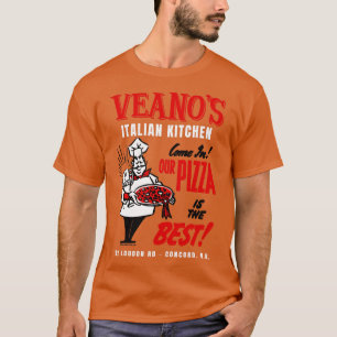 Camiseta Resurgimiento de la salsa roja Zenos Cocina italia
