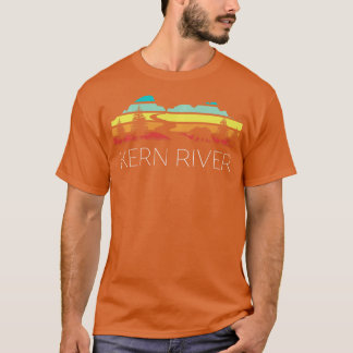 Camiseta Ret de Kernville River California Sequoia Forest