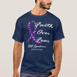 Camiseta Retardo Síndrome Conciencia Fe Sobre El Miedo En E