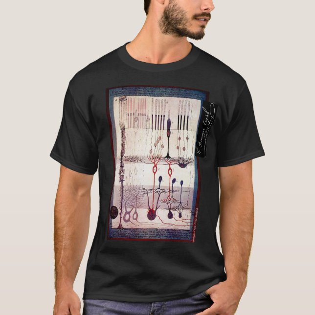 Camiseta Retina de Cajal (Anverso)