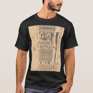 Camiseta Retina de ojos de dibujo celular Santiago Ramon Y