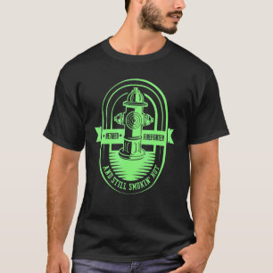Camiseta Retirada De Bomberos Y Todavía Calurosa Fiesta De 