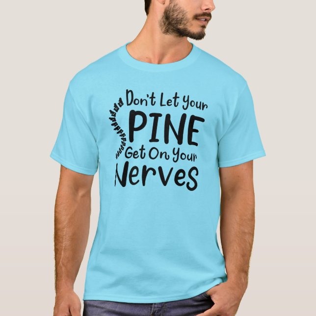 Camiseta Retirada de Chiropractor Parar Gag (Anverso)