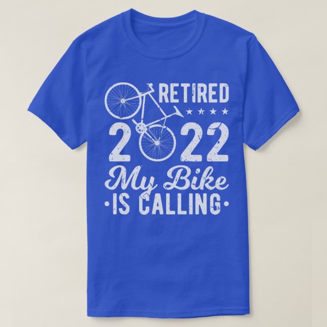 Camiseta Retirada de ciclismo de ciclismo de retiro 2022 (Diseño del anverso)