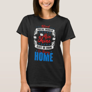 Camiseta Retirada de Entrega de Correo de Trabajador Postal