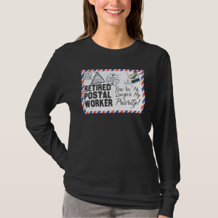 Camiseta Retirada de la oficina de correos de jubilaciones