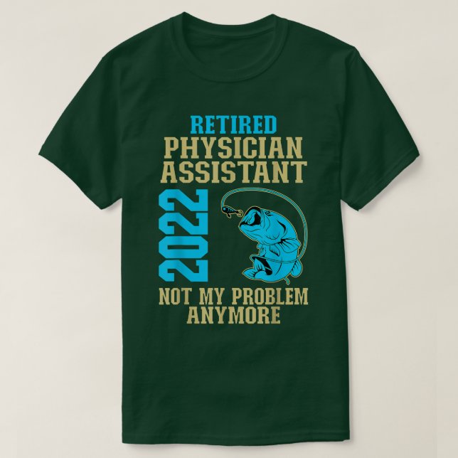 Camiseta Retirada de la Revista de 2022 de Auxiliar Médico  (Diseño del anverso)