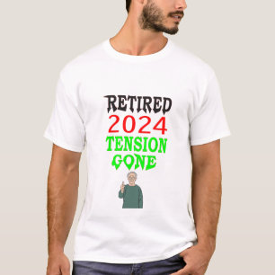 Camiseta Retirada de la tensión de 2024 - Relajada y libre