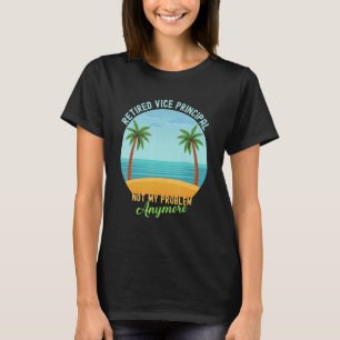 Camiseta Retirada de la Vicedirectora No Es Mi Problema Más