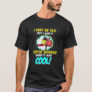 Camiseta Retirada de Trabajador Postal Antiguo de Guay Mail