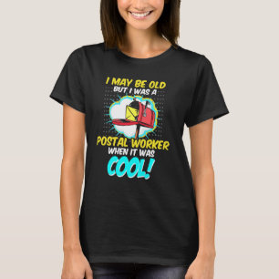 Camiseta Retirada de Trabajador Postal Antiguo de Guay Mail