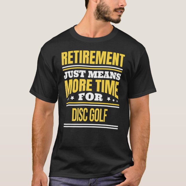 Camiseta Retirada del golf de disco (Anverso)