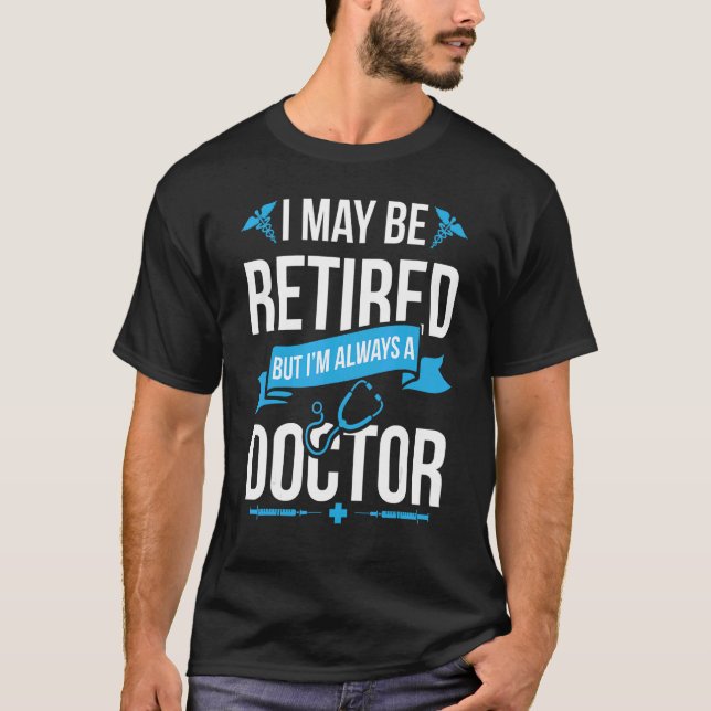 Camiseta Retirada del Médica retirado 1 (Anverso)