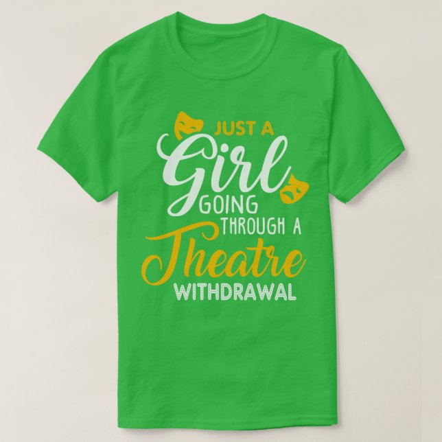 Camiseta Retirada del teatro 1 (Diseño del anverso)
