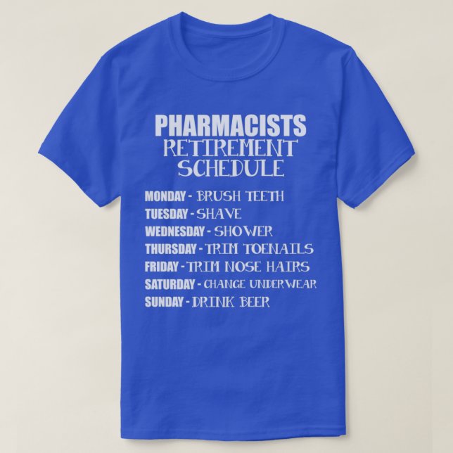 Camiseta Retirada Farmacéutica Pauta Retirada (Diseño del anverso)