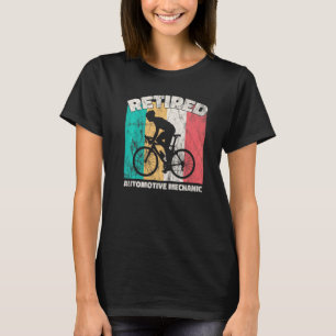 Camiseta Retirada Mecánica Automotriz Jubilada
