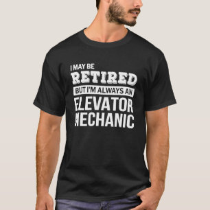 Camiseta Retirada Mecánica T Del Elevador