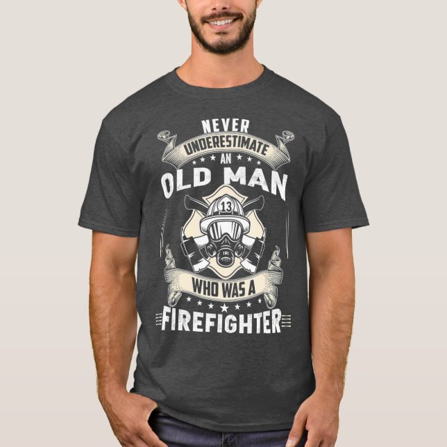 Camiseta Retirada Regalos De Bomberos Retirados (Anverso)