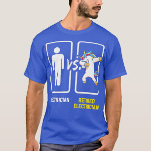Camiseta Retirada regular de la jubilación del Electrista 