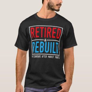 Camiseta Retirada Y Reconstruida Pieza De Sustitución De Cu