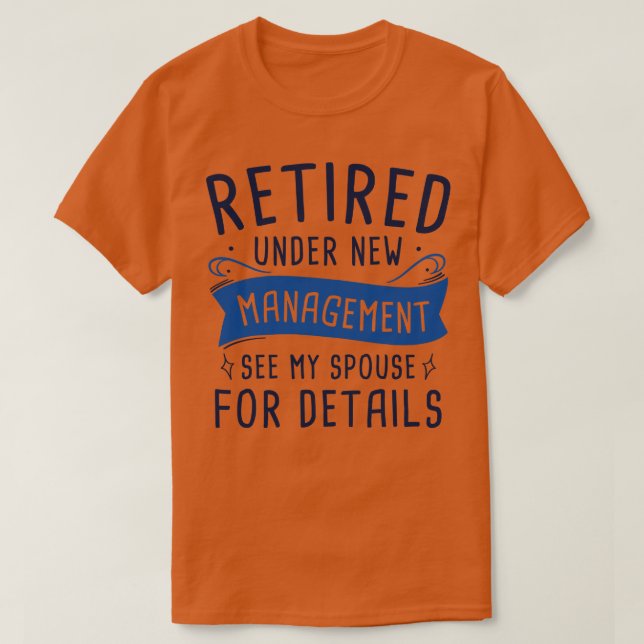 Camiseta Retirado 2 (Diseño del anverso)