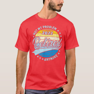 Camiseta Retirado 2022 Gráfico de sol vintage 1785