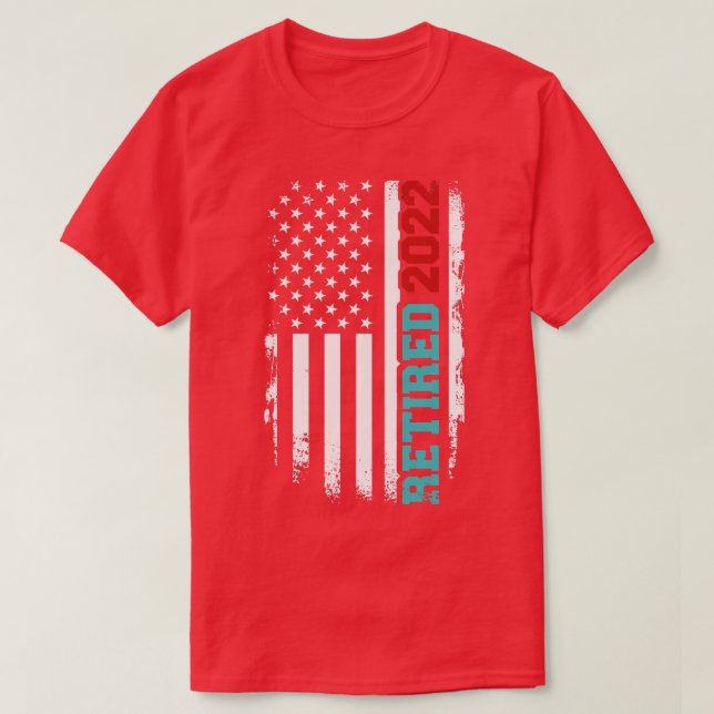 Camiseta Retirado 2022 vintage US (Diseño del anverso)