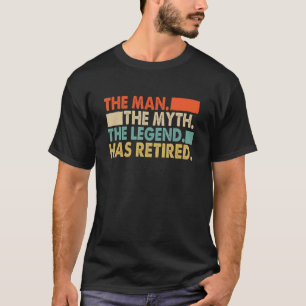 Camiseta Retirado 2023 La Leyenda De Mitos De Hombre Tiene 