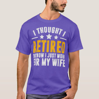 Camiseta Retirado 2023,Regalo de jubilación,Ahora sólo trab