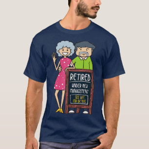 Camiseta Retirado bajo nueva administración Consulte a la e