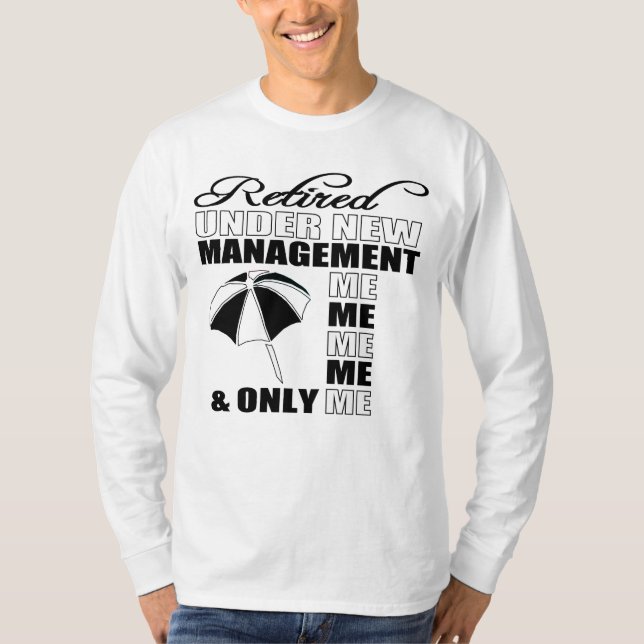 Camiseta retirado bajo nueva dirección (Anverso)